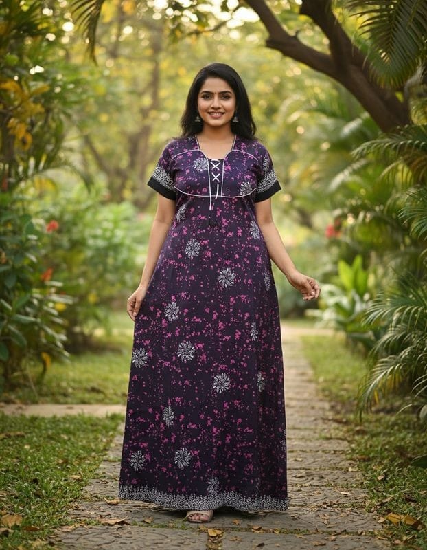 Mayas Durga Model Nighty Large